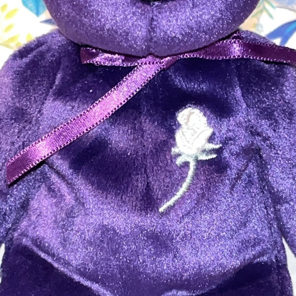 Retired Ty Beanie Babies Princess Bear - Picture 10 of 13